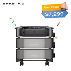 EcoFlow DELTA Pro Ultra 12kWh Portable Power Station Lifepo4 Home Battery Backup