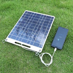 Solar Panel 100W Waterproof 5V Solar Charger Compatible Smartphone