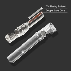 10 Pairs Solar Connector Inner Core Compatible Terminal Pins 30A Male Female Set