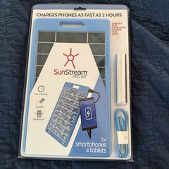 SunStream Pro Kit Solar Charging Kit New in Packaging