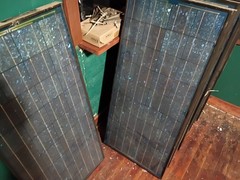 Solar Setup With 18 Edison 240 Battery’s And 13 Solar Panels