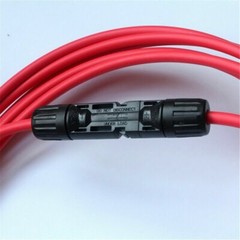 10 Pairs of Solar Panel Cable Connectors Set with M/F Waterproof Adapters