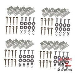 4 Sets of Solar Panel Mounting Z Brackets Lightweight 4 Sets Z Bracket
