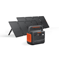 Jackery Explorer 1500 v2 Portable Power Station 1536Wh + Qty 2 100W Air Panel