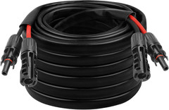 8AWG Solar Cable – 50FT Solar Panel Extension Cord 8 Gauge PV Wire with Flame Re