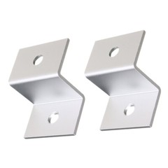 4PCS Holders Shed Kit Solar Panel Support Stand Panel Solar Panel Z Bracket