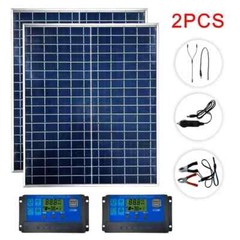 1000W 500W 12V Photovoltaic Solar Panel Kit 100A Controller Solar Panel Charger