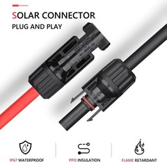 Solar Crimping Tool for Solar Panel Cable with 12 Pairs Solar Connectors