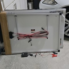 Thunderbolt 100W Monocrystalline 12V DC Off-Grid Rigid Solar Panel