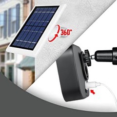 Solar Power Panel for Blink Outdoor, XT and XT2 Camera Charger (3 Pack)