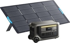 Anker SOLIX F3000 Black 3072Wh Portable Power Station with 400W Solar Panel
