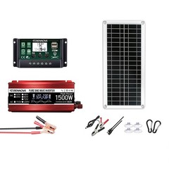 Grennova 1500W Pure Sine Solar Kit 60A MPPT Off-Grid Home RV Backup