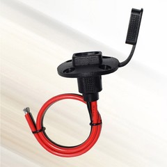 1 Pack Reusable Motorcycle Circuit Cable with Hard Mount Eyelets and Tin Coating