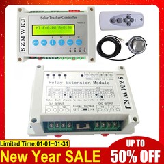 Dual Axis Solar Tracker Controller +Relay Module for Solar Panel Track System EL