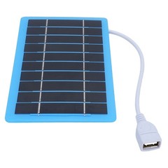5W 5V Solar Panel Monocrystalline Silicon Efficient Charging Lightweight Po SSFA