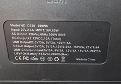 4Patriots D320-299WH Power Sidekick Solar Generator w/ Solar Panel