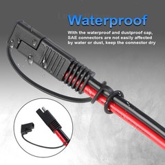 2 FT 10FT Extension Cable Copper 16GA Waterproof Quick Connect with Fuse