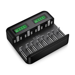 Universal LCD Battery Smart Charger For AA AAA C D Ni-Mh Rechargeable Battery