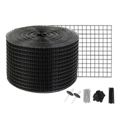 8 inch x 100ft Solar Panel Bird Guard, Critter Guard Roll Kit with 70pcs