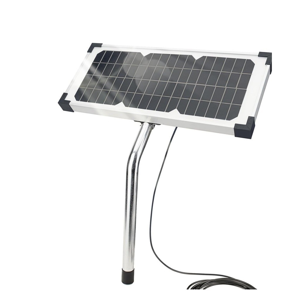 FM123 Solar Panel Kit,Compatible with Mighty Mule Automatic Gate Openers,10 Watt