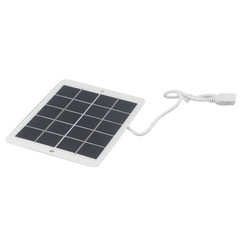 Solar Panel Charger Effective Output Suitable for Various Outdoor Uses