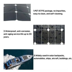 Controller Solar Panel 60A-10A Camping Cell Kit DC12-18V For Motorhome