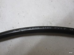 5Ft TUV 2 PfG 1169 Aluminum Solar DC Cable 1×4.0mm2 UV Res AC 0.6/1KV DC 1.8KV
