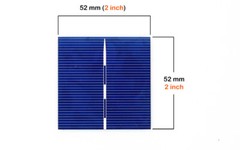 52x52mm Mini Solar Panel 0.5V 0.49W Solar Cells Photovoltaic Panels For DIY Toy