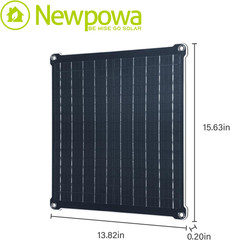 20 Watt Solar Car Battery Charger Maintainer 20W 12V Waterproof Solar Trickle Ch