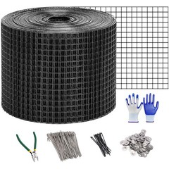 Critter Guard for Solar Panel Bird-Guard – 6in x 100ft PVC Coated Pigeon Nett…