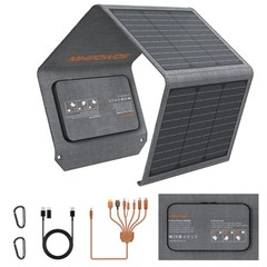 MHPOWOS 40W 80W 120W Portable Solar Panel Foldable USB Solar Charger for Camping