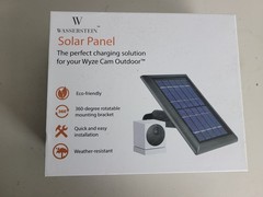 WASSERSTEIN Solar Panel Wyze Cam Outdoor