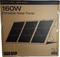 EcoFlow 160W Portable Solar Panel Foldable (New in Box/Unused).