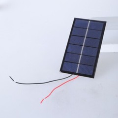 Solar Epoxy Panel Polysilicon Board 3.0V 220MA Solar Panel with Wire Easy to Use