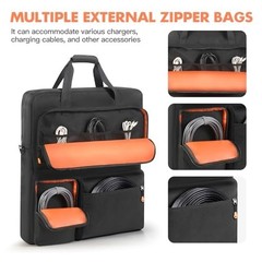 Portable Solar Panel Carrying Case for 100W 200W SolarSaga – Travel Storage Bag