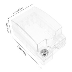 Outdoor Waterproof Plug Cover: Weatherproof Outlet Box with Lock for 86 Type