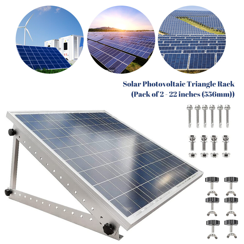 Set Adjustable Solar Panel Mounting Brackets Solar Panel Tilt Mount Bracket