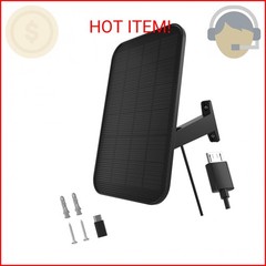 VIRTAVO 3.2W Solar Panel for Security Camera Compatible with Arlo Essential XL,
