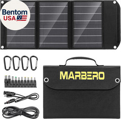Portable Solar Panel 30W Solar Panel Charger 23% High Efficiency Foldable Solar