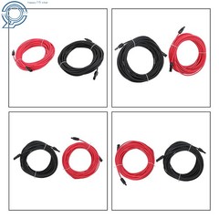 4mm² 20M Solar Wire Black+Red UV Resistant Cable with M4 Connector Kit
