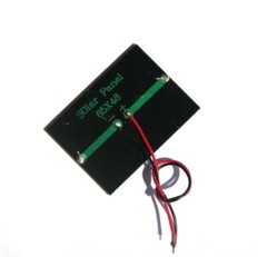 3V 0.3W solar panel, solar drip adhesive board, DIY solar panel with wire