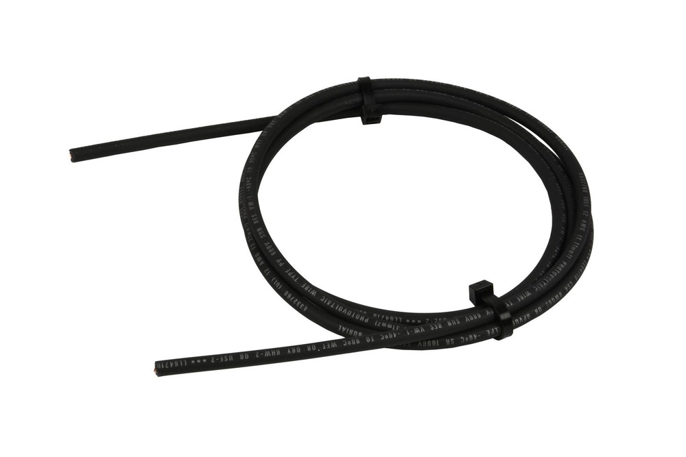 12 AWG Solar Panel Wire 5′ Power Cable UL 4703 Copper MADE IN USA PV Gauge