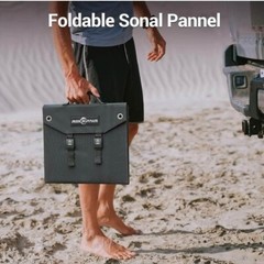 60W Portable Foldable Solar Panel Charger Power Station for Camp/RV/Off Grid