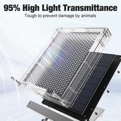 6V Solar Panel Battery Charger for Deer Feeder, 1.7W Waterproof Solar Panel with