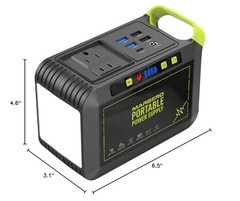 MARBERO Portable Power Station 88Wh 120W Peak for Home Backup Outdoor RV