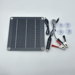 Solar Epoxy Panel Polysilicon Board 10W 12V Solar Panel with Wire Easy to Use