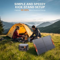 100w Portable Solar Panelcamping Essentials100 Watt 20v Foldable Solar Charger F