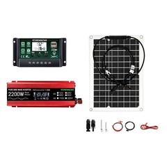 Grennova 2200W Pure Sine Full Off-Grid Solar System Outdoor Solar Power Station
