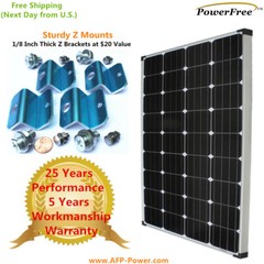 100W 100 Watt Monocrystalline Mono Solar Panel Charging Charger for 12v Battery