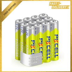 Rechargeable AAA Batteries 1.2V 1100mAh NiMH Low Self Discharge Pack of 12